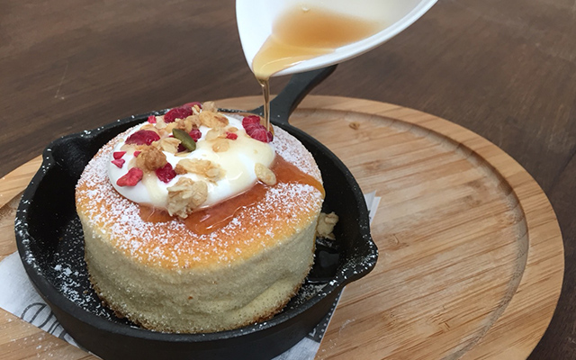 塩キャラメルホットケーキ